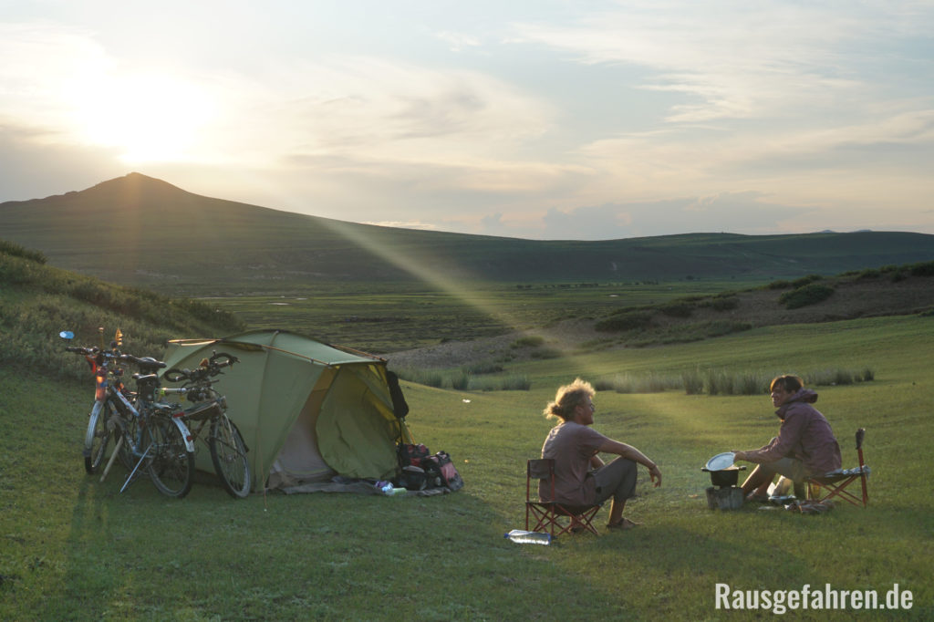 camping Mongolei