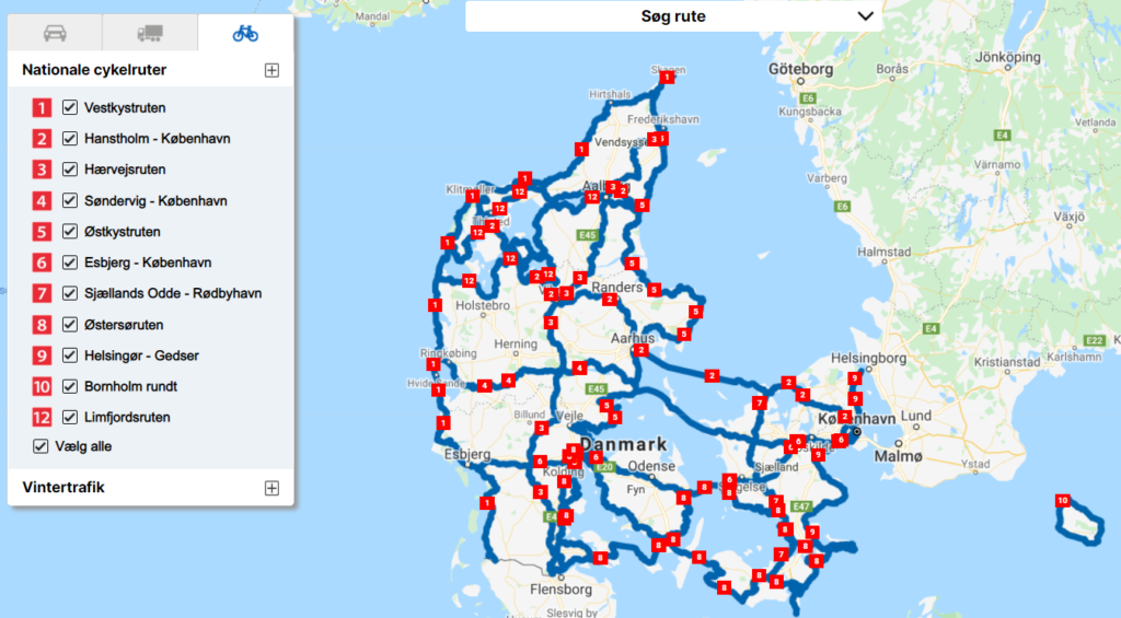 radtour in dänemark